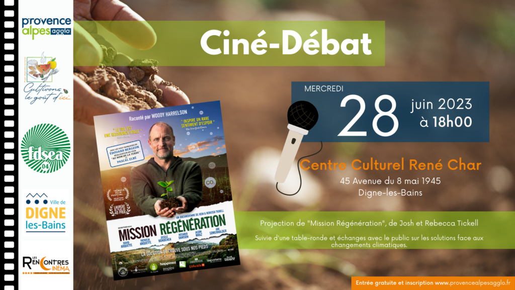 Ciné débat Mission régénération