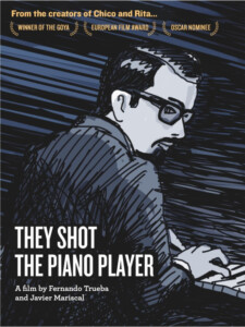 Affiche du film They shot the piano player